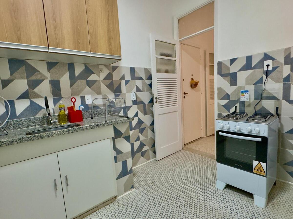 Apartamento Em Copacabana Rio de Janeiro Bagian luar foto